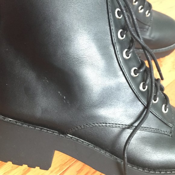 H&M Chunky Ankle Lace Up Boots - Picture 11 of 13